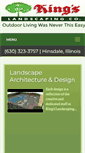 Mobile Screenshot of kingslandscaping.com